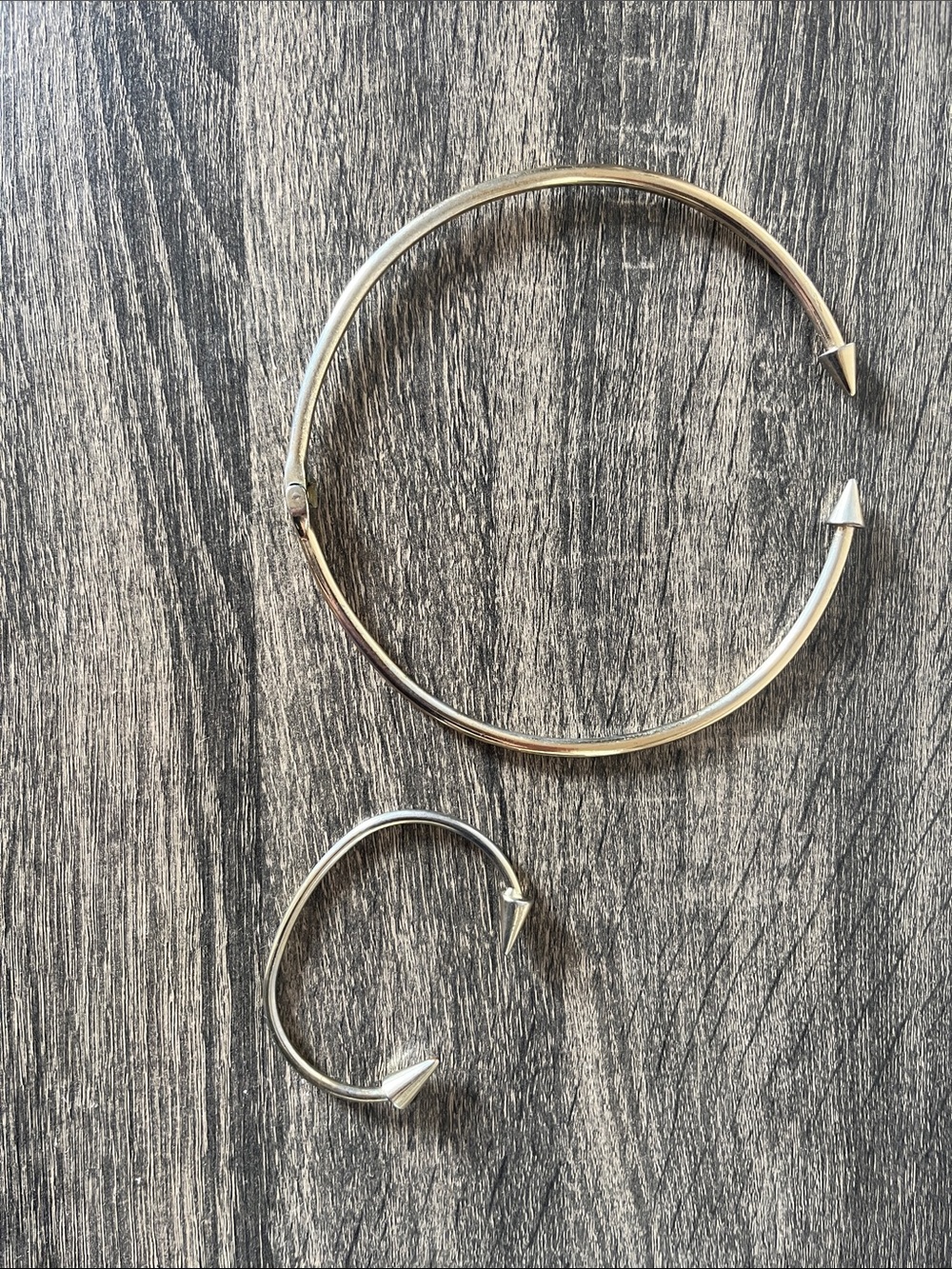 Spike Choker and Bracelet Set